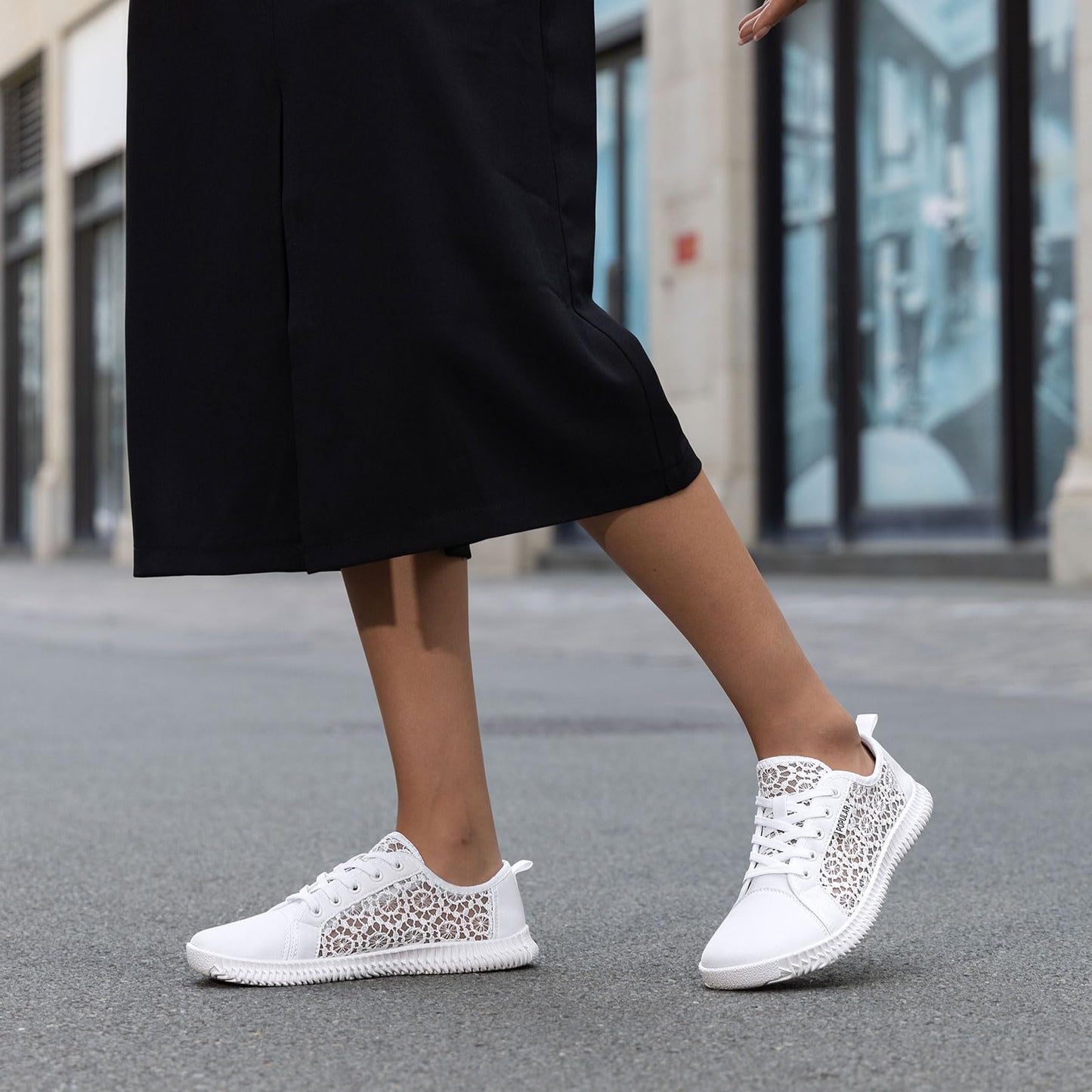 Wide Toe Box Shoes Zero Drop Non Slip Extra Wide Width Fashion Sneakers Ultra Light Breathable Walking Shoes Casual Sneakers for Travel Work Trainers