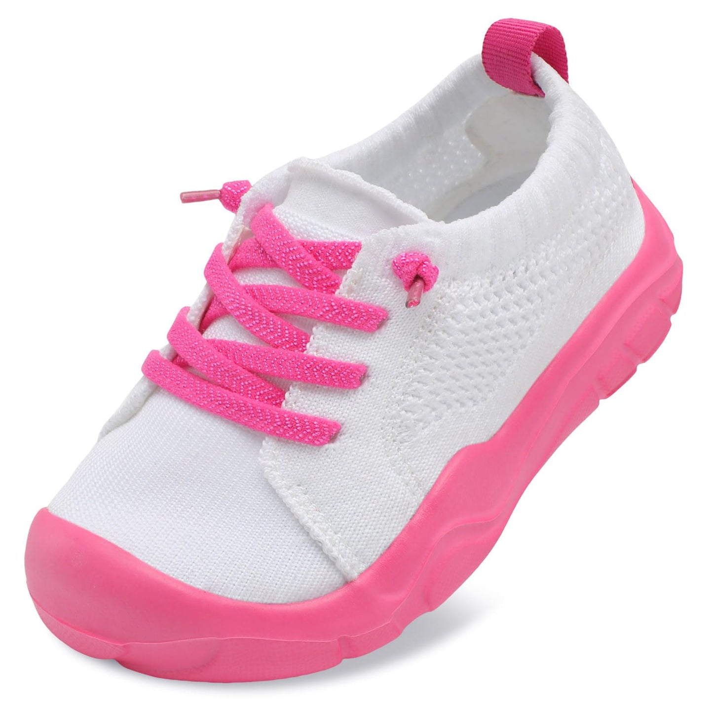 Toddler Shoes Girls Boys Wide Barefoot Shoes Kids Breathable Sneakers Slip on Tennis Shoe Lightweight Sneakers
