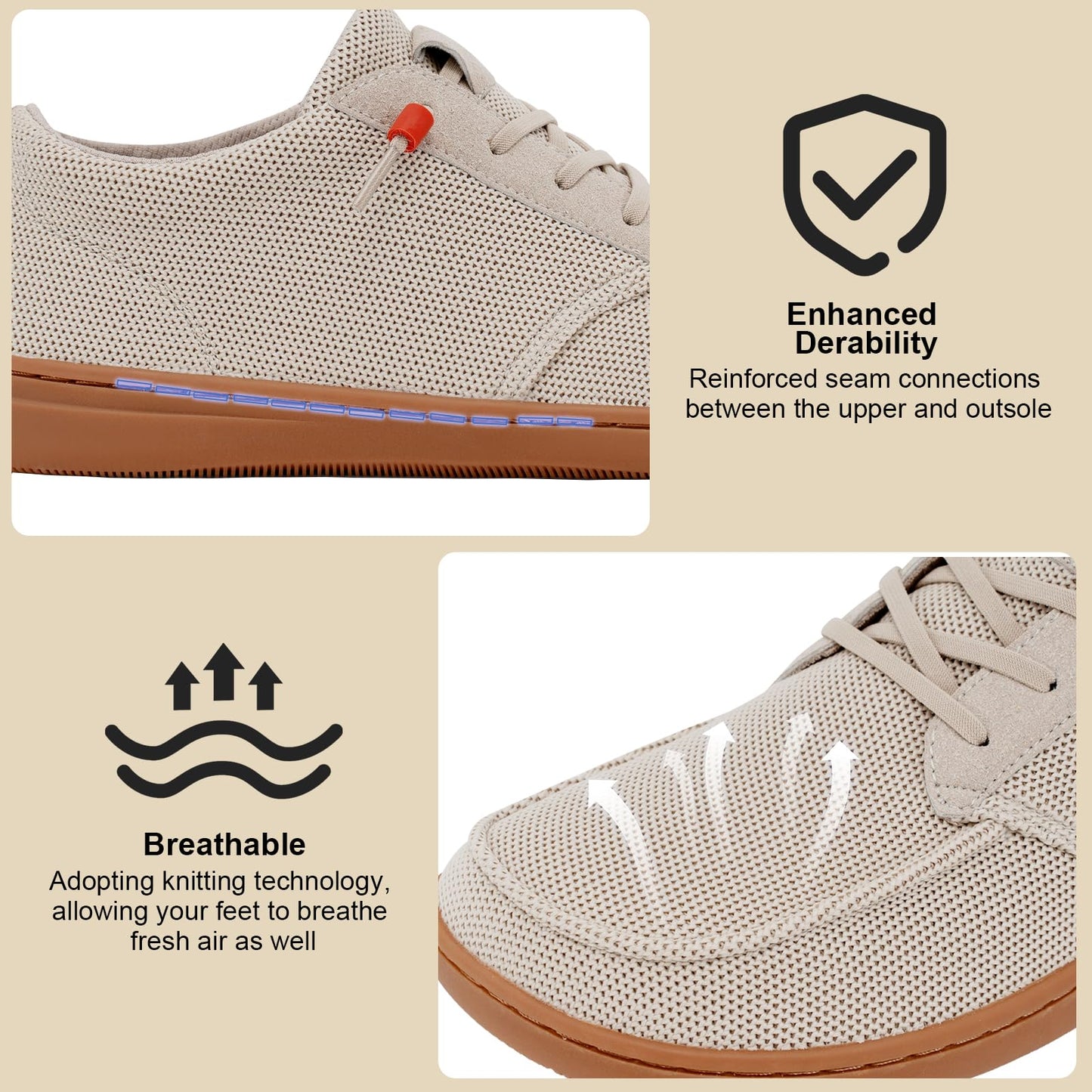 Men's Barefoot Wide Toe Box Shoes