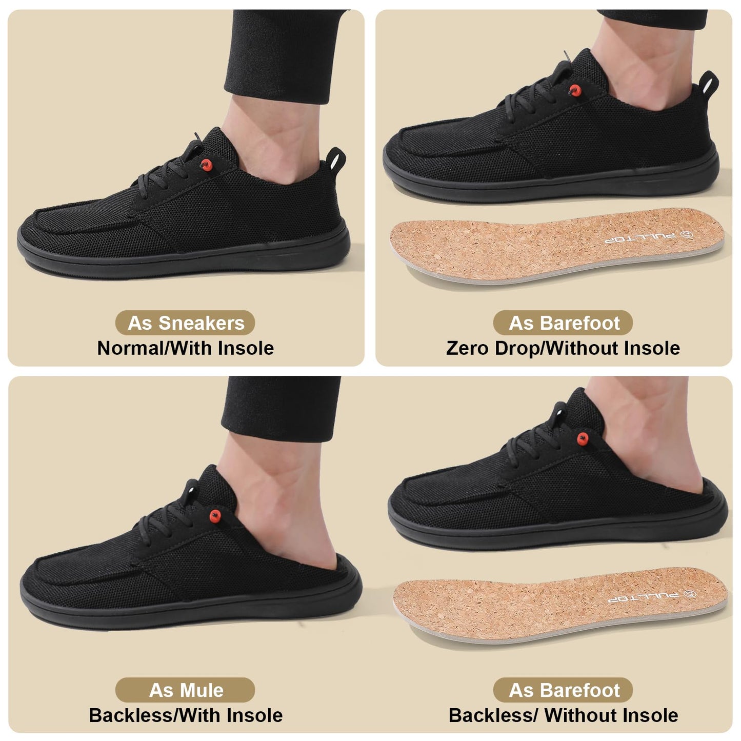 Men's Barefoot Wide Toe Box Shoes