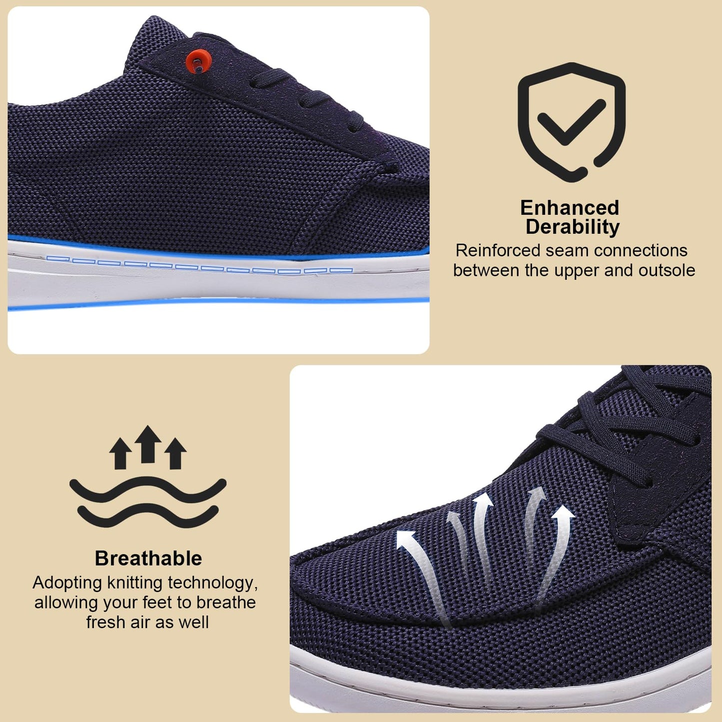 Men's Barefoot Wide Toe Box Shoes