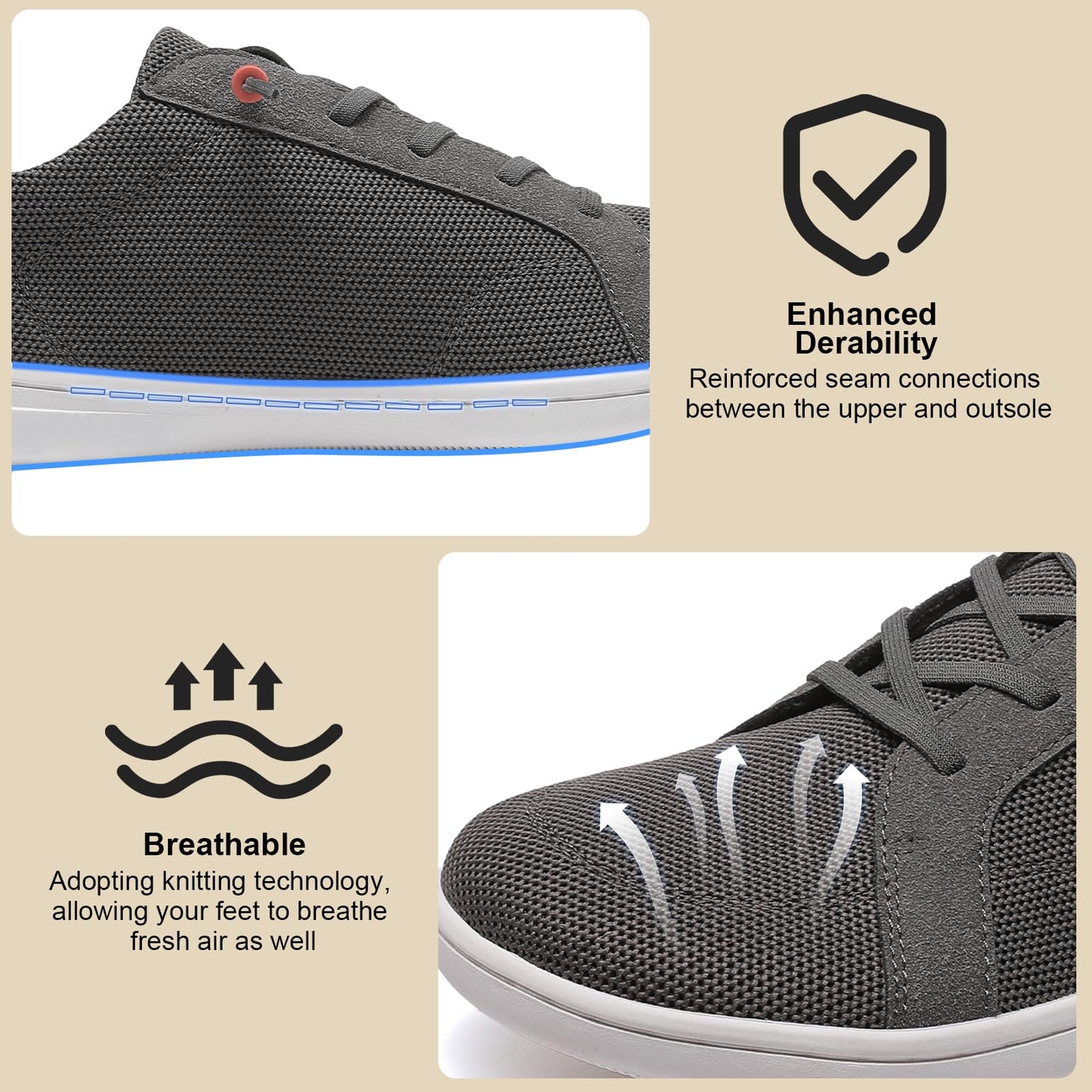Men's Barefoot Wide Toe Box Shoes