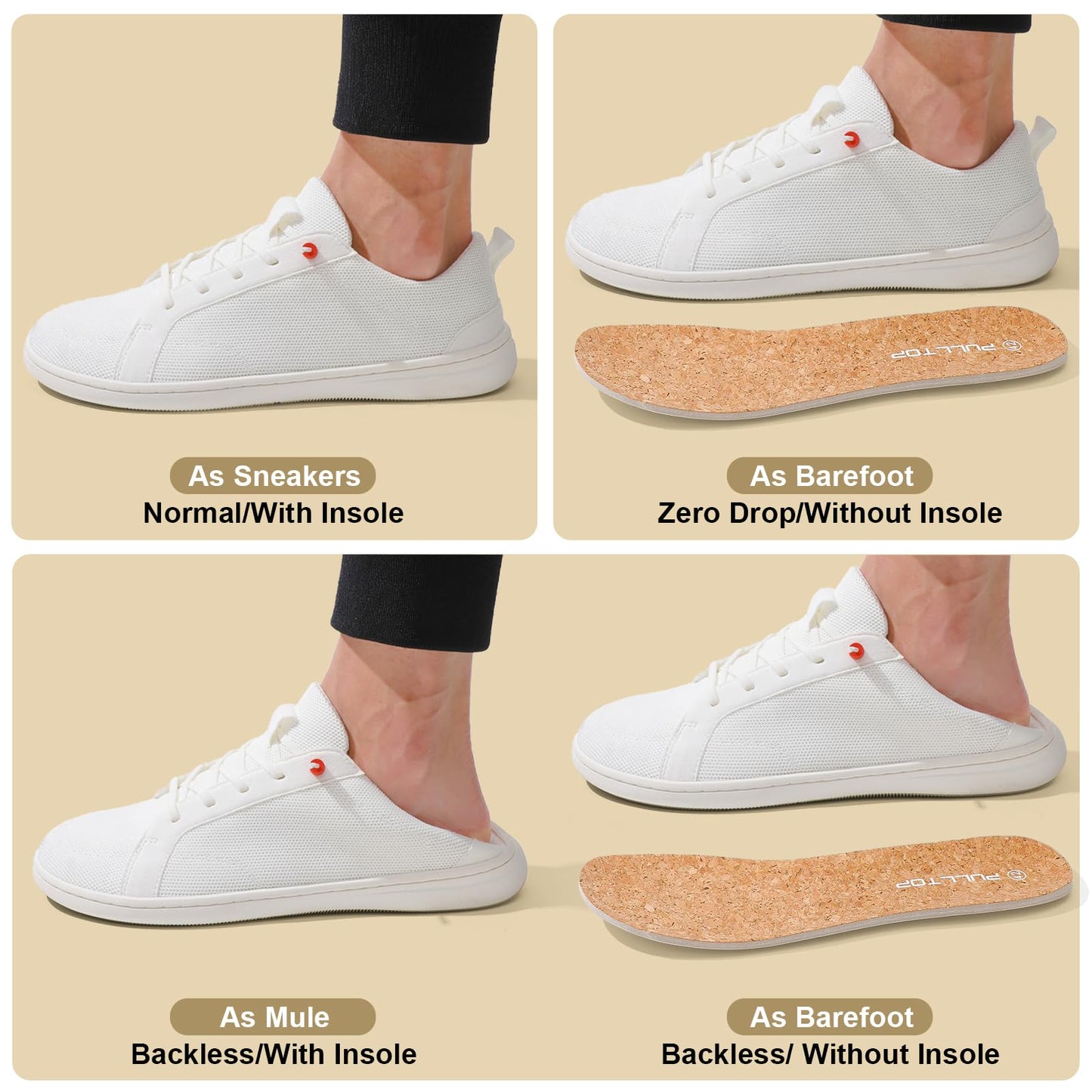 Men's Barefoot Wide Toe Box Shoes