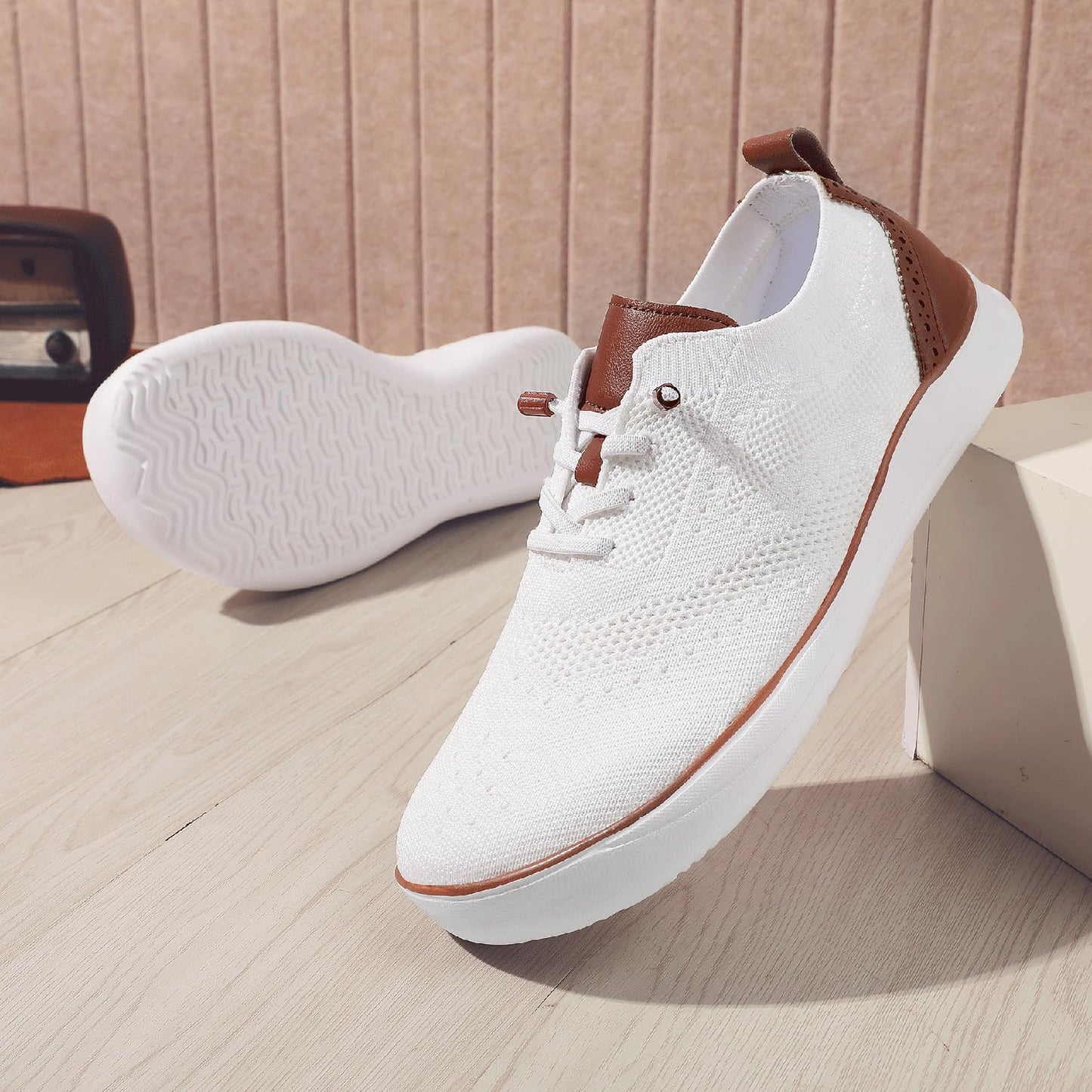 Mens Barefoot Dress Shoes Wide Toe Box Zero Drop Oxfords Shoes