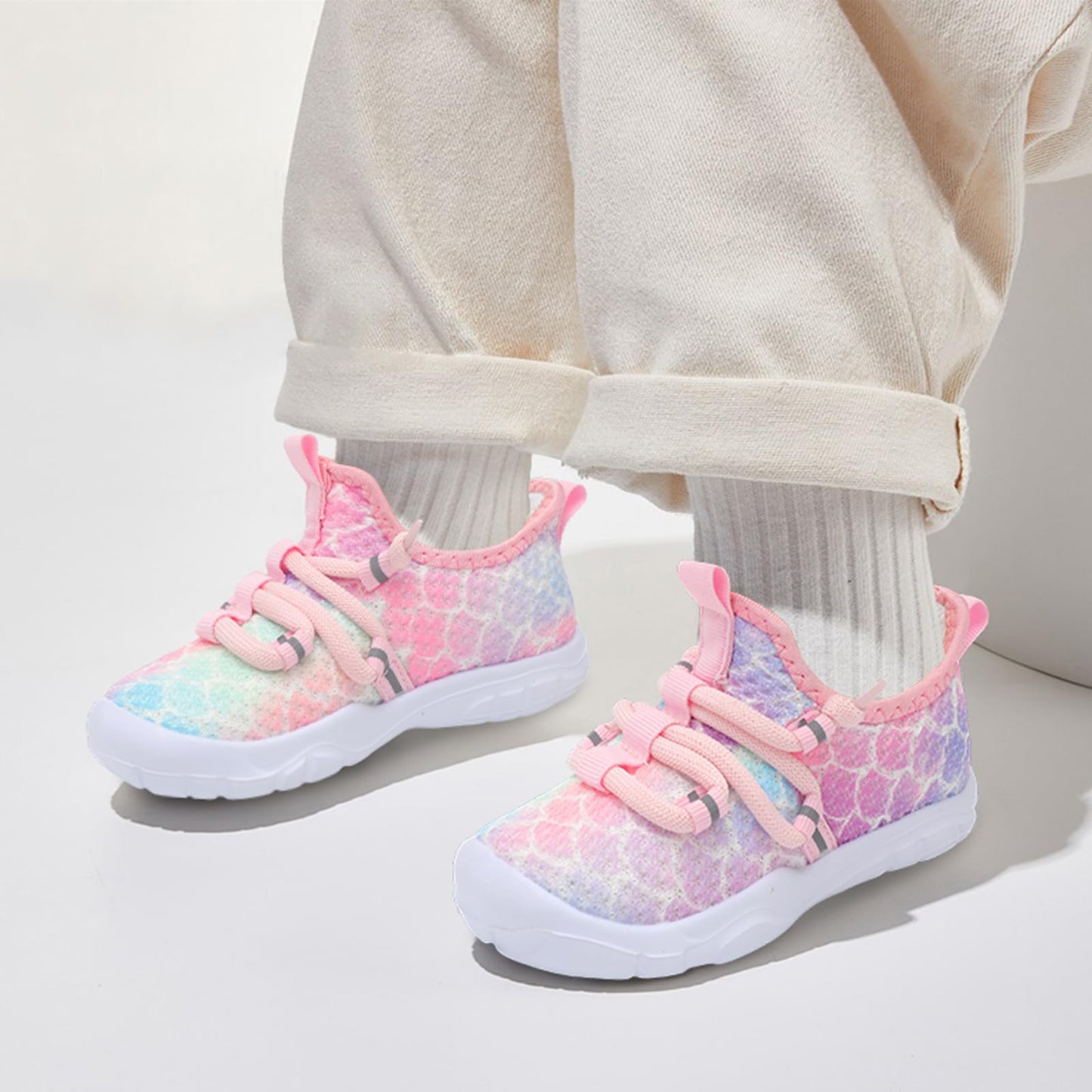 Toddler Shoes Boys Girls Barefoot Shoes Kids Breathable Walking Running Shoe